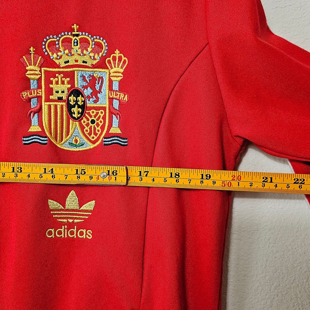 *RARE* ADIDAS Men's Spain Firebird World Cup Soccer Team Track Zip Jacket Sz M - Picture 14 of 15